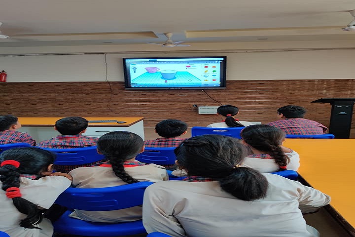 D A V Public School-Smart Classroom