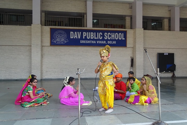 D A V Public School-Festival Celebrations