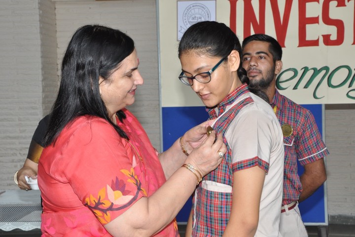 D A V Public School-Investiture Ceremony