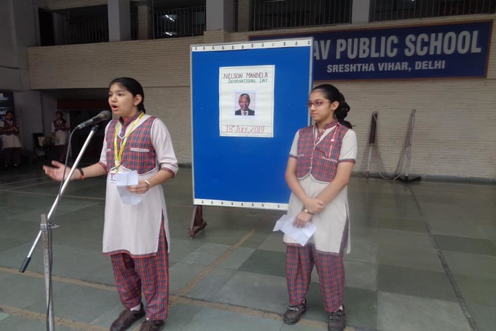 D A V Public School-Speech
