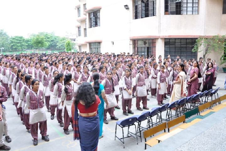D A V Public School-Assembly