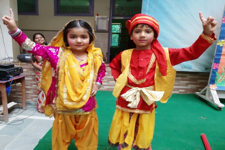 M L Khanna DAV Public School-Baisakhi Celebration