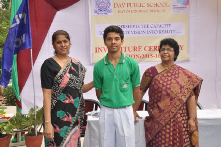 DAV PUBLIC SCHOOL- Investiture Ceremony