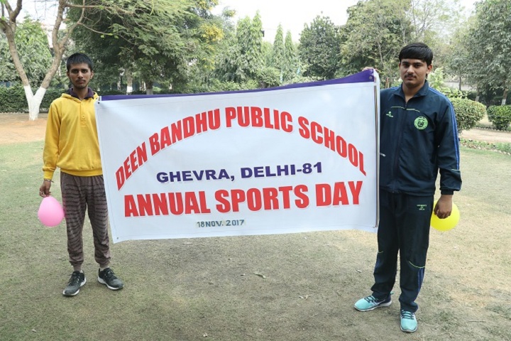Deen Bandhu Public School- Sports Day