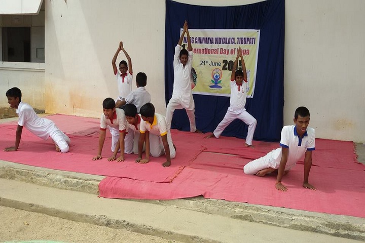 Marg Chinmaya Vidyalaya-Yoga Day