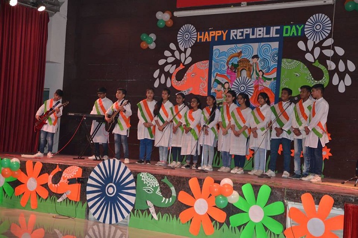 G D Goenka Public School-republic day