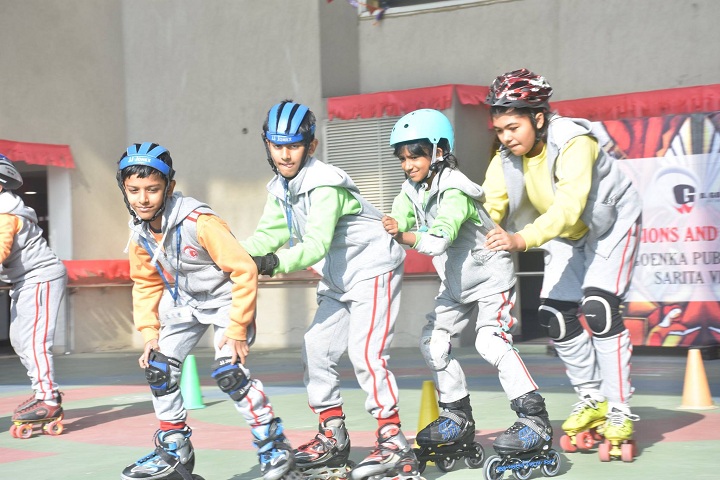 G D Goenka Public School-Skating