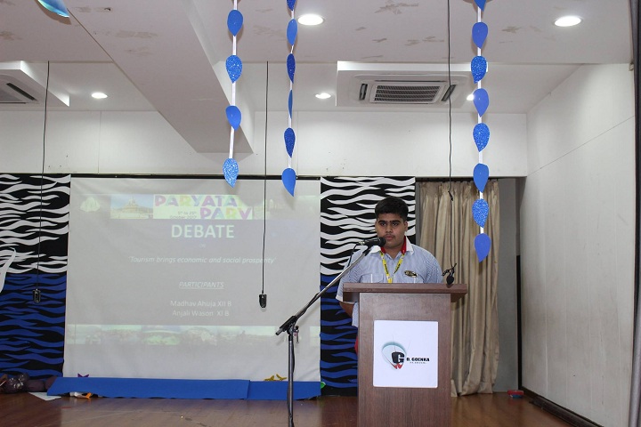 G D Goenka School-Debate Program