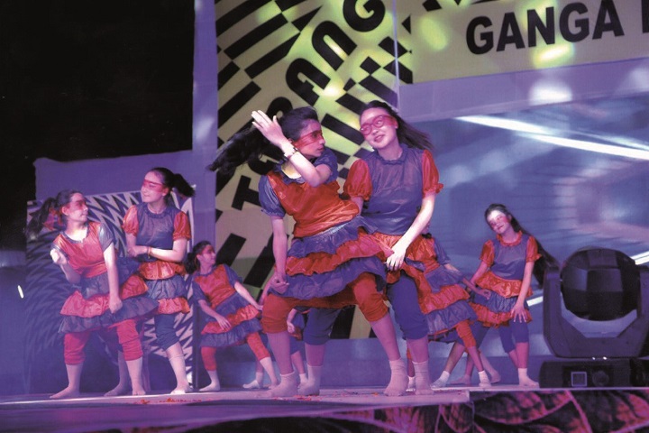 Ganga International School-Dance performance