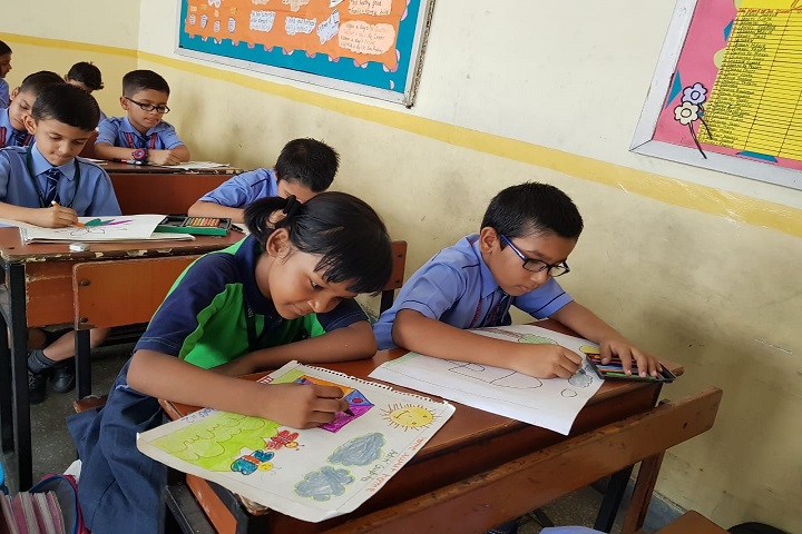 Ganga International School-Students Drawing