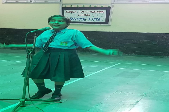 Ganga International School-school Rhyme time