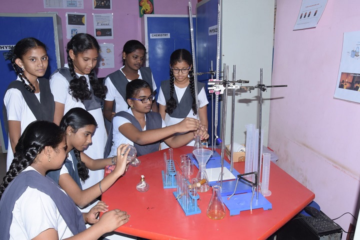Montessori English Medium Primary School-Chemistry Lab