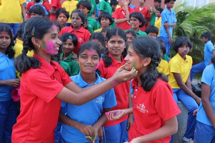 Navaneeta Public School-Holi Celebrations