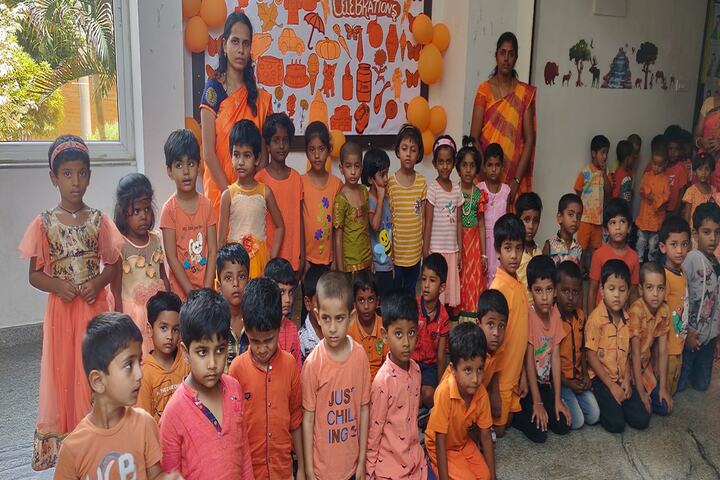 P E S Public School-Orange Day
