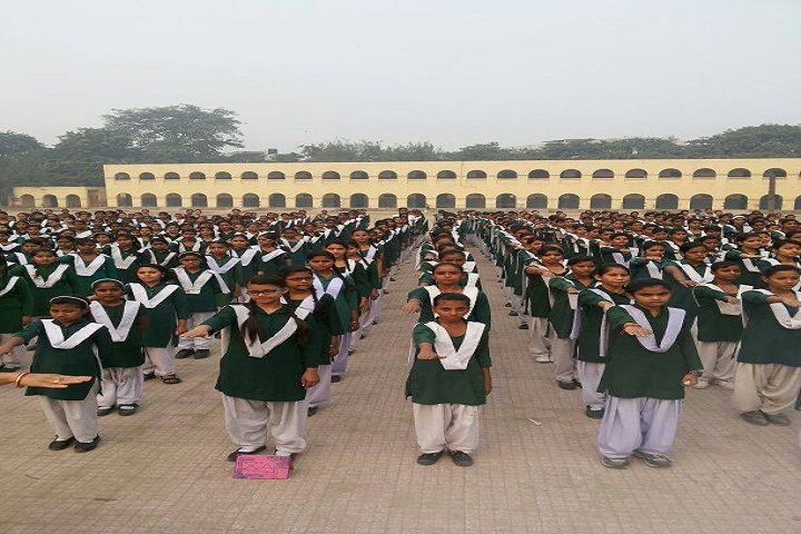 Government Girls Senior Secondary School-Morning Assembly