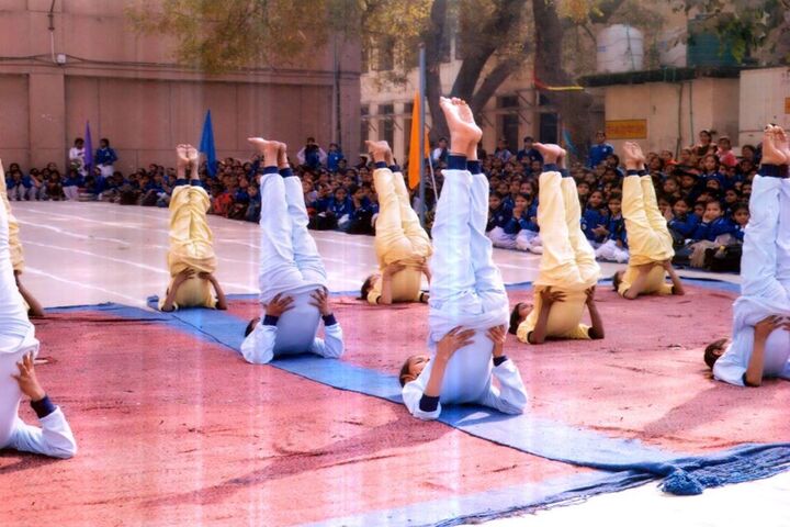 Government Girls Senior Secondary School No 1-Yoga Day