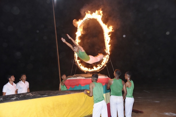 Sainik School-Gymnastics