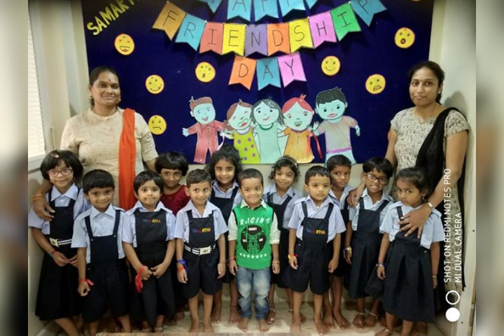 Friendship Day Celebration in Juinor Wing