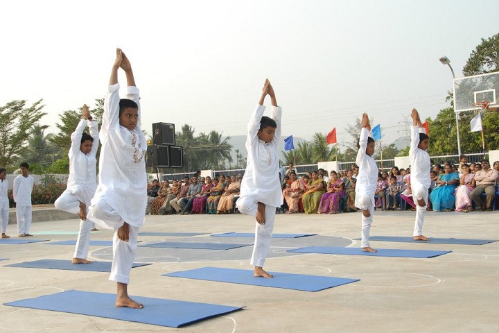 Sanskruti Global School-Yoga Day