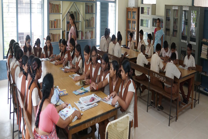 Sir C R Reddy Public School-Library