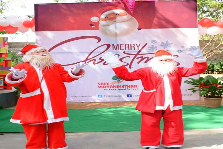 Sree Vidya Nikethan International School-Christmas Celebrations
