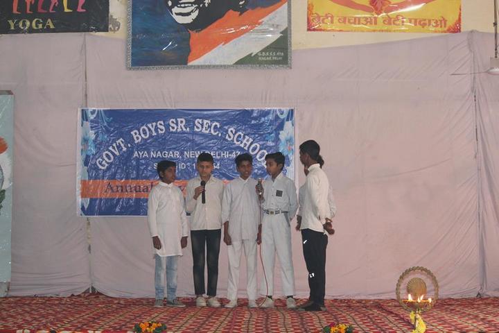 Government Boys Senior Secondary School-Singing