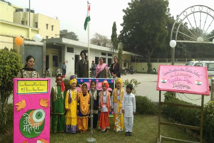 Guru Harkrishan Public School-Republic day