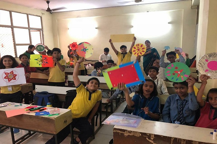 Indian Convent School-art and craft