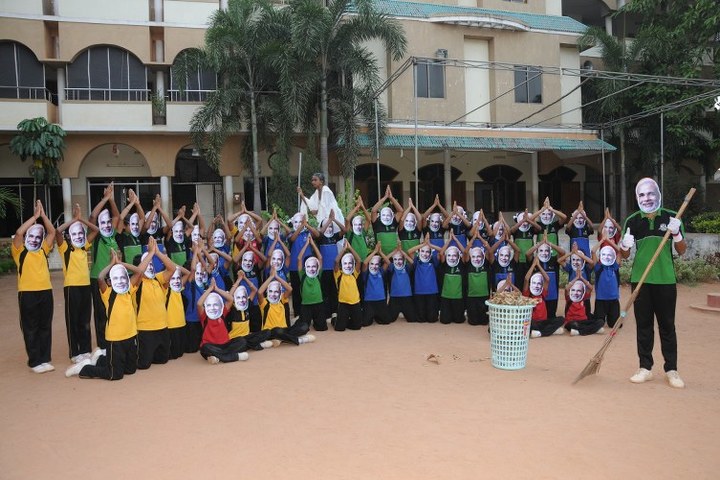 Sri Shridi sai Vidya niketan school- Swachh bharath