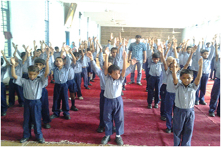 J P M Sr Sec School For The Blind-Morning Assembly