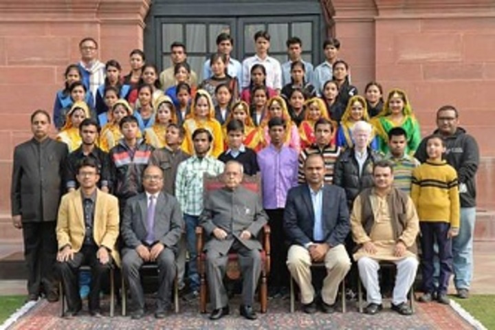 J P M Sr Sec School For The Blind-Visit to Rastrapati Bhawan