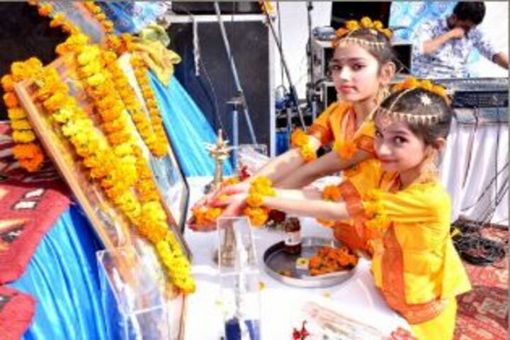 J R Public School-Pooja Event