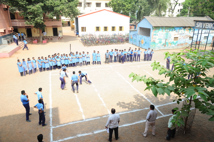 Sri Venkateswara Bala Kuteer-Sports Day Celebrations Khabbadi