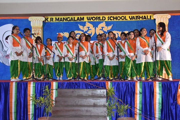 K R Mangalam World School-Independence Day