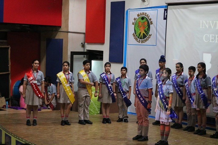 K R Mangalam World School-Investiture Ceremony
