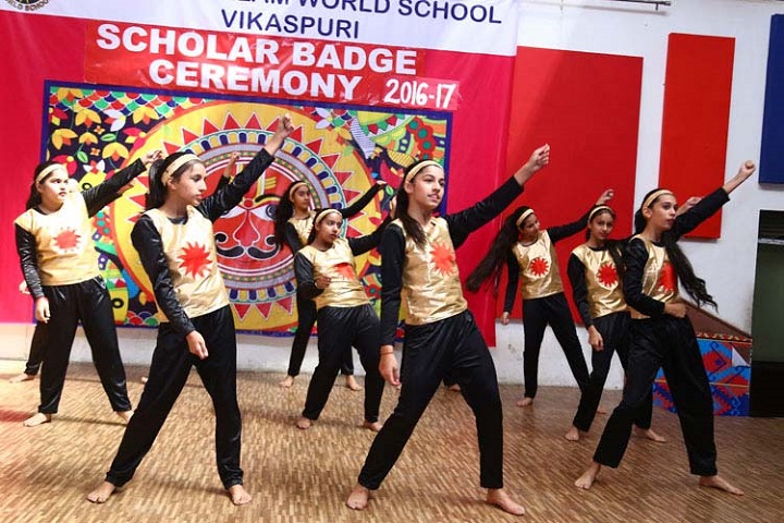 K R Mangalam World School-Dance