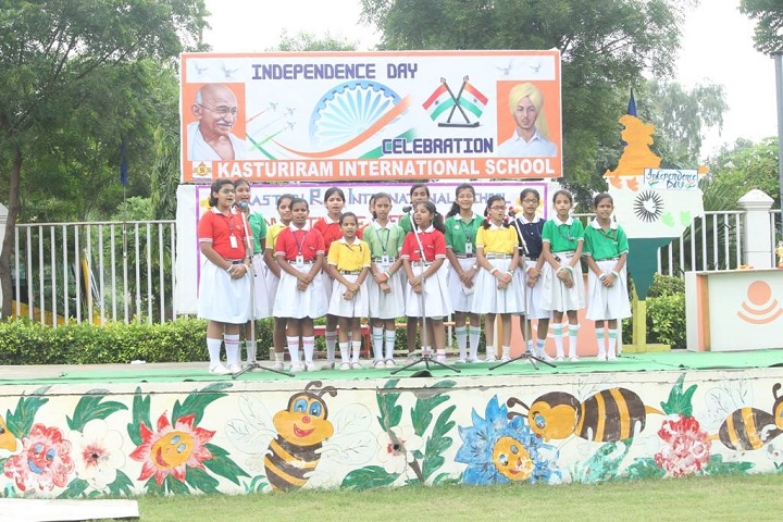 Kasturi Ram International School-Independence day