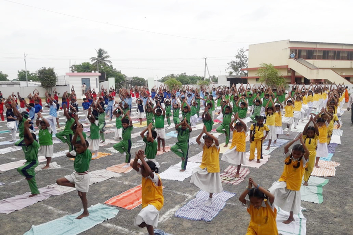 St Augustine English Medium School-Yoga