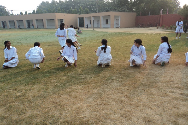 Mata Kasturi Devi Public School -Sports playing by girls