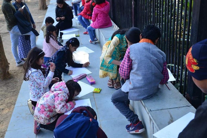 Navyug School-Drawing Activity