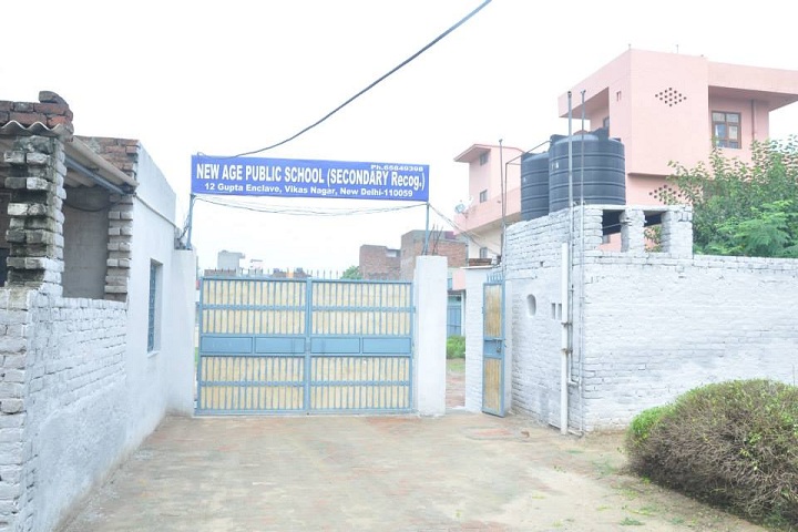 New Age Public School-Entrance-View