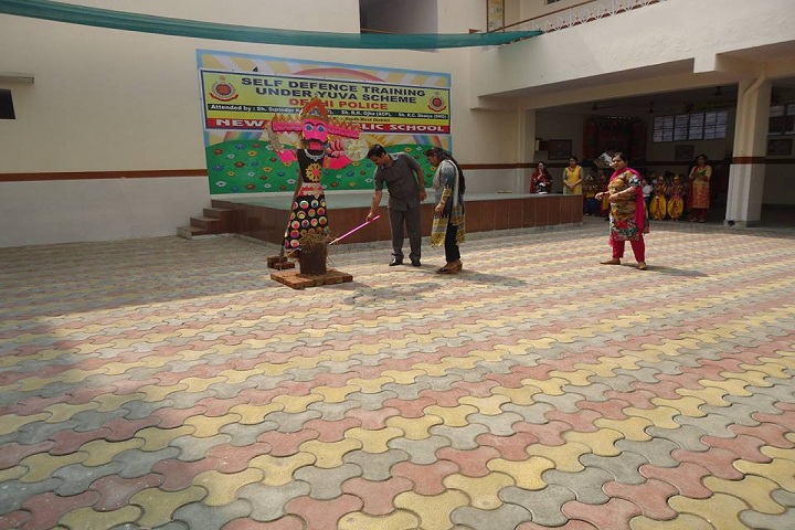 New Holy Public School-Self Defence Training Under Yuva Scheme