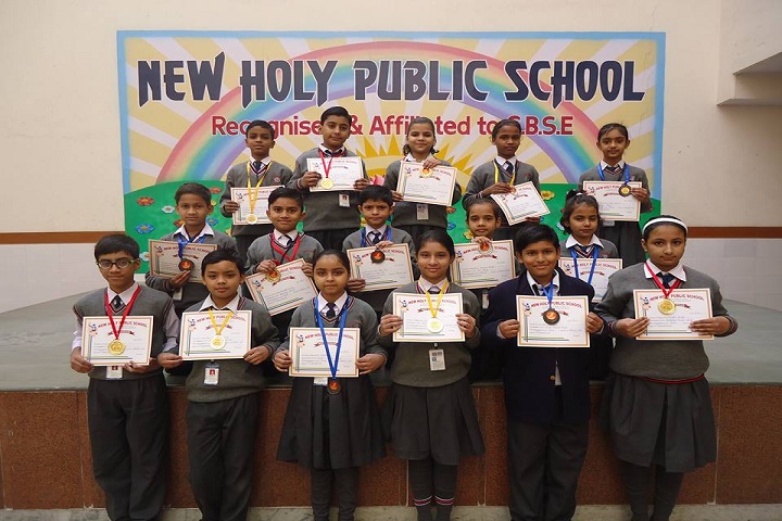 New Holy Public School-Winners of Annual Athletic Meet