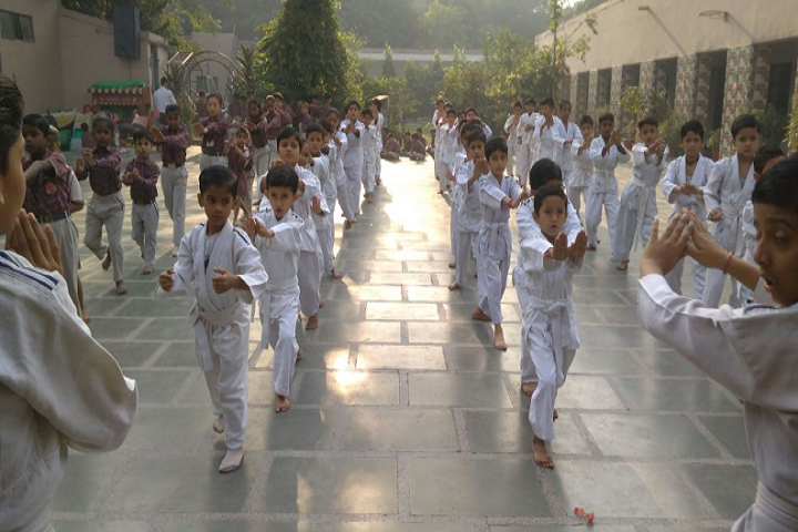 P G D A V Sr Sec School-Karate class