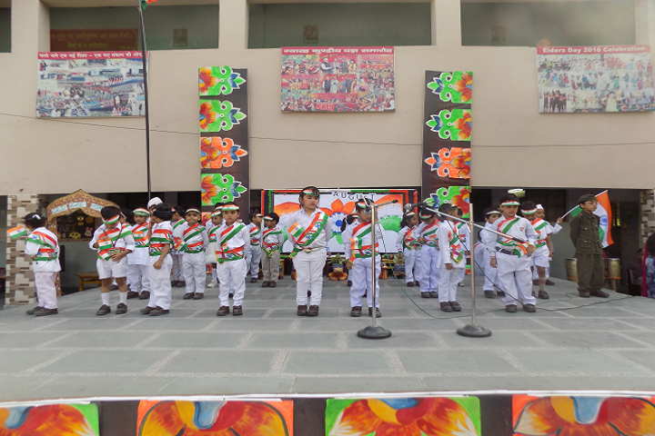 P G D A V Sr Sec School-National day celebration