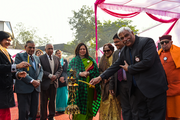 P G D A V Sr Sec School-School cermony