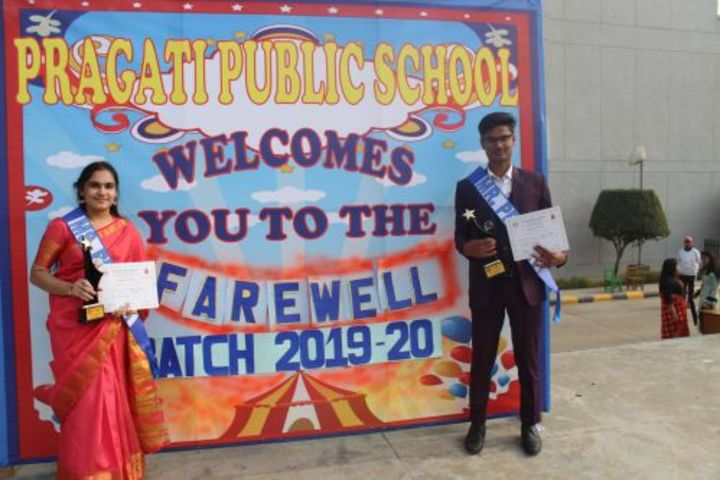 Pragati Public School-Fawell Celebration