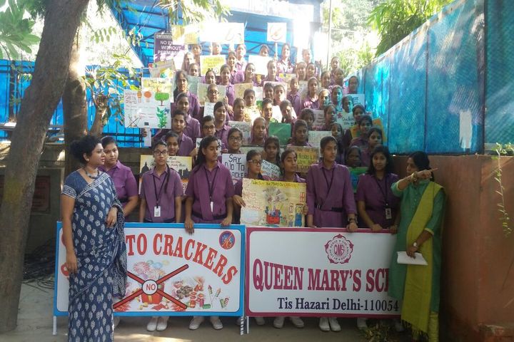 Queen Marys Girls Senior Secondary School-Anti Cracker Campaign