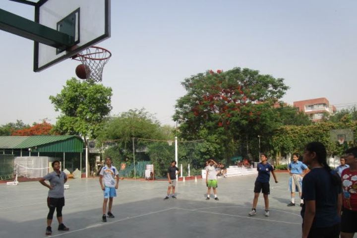 Queens Valley School-Basket Ball Court