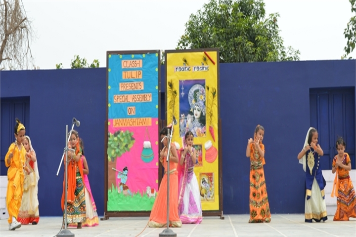 Queens Valley School-Janmastami Celebration